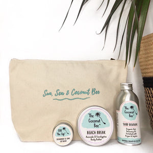 Sun, Sea & Coconut Bee' Gift Bag Set